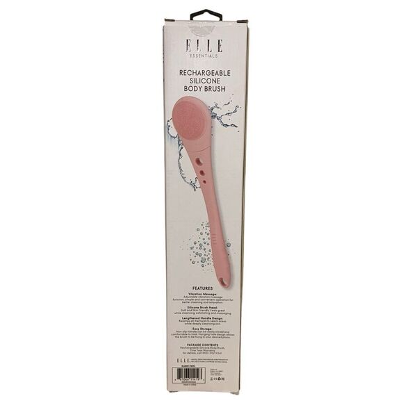 ELLE Gentle Skin Cleanser Dead Skin Removal for Smooth Skin Body Scrubber NEW - Picture 5 of 6